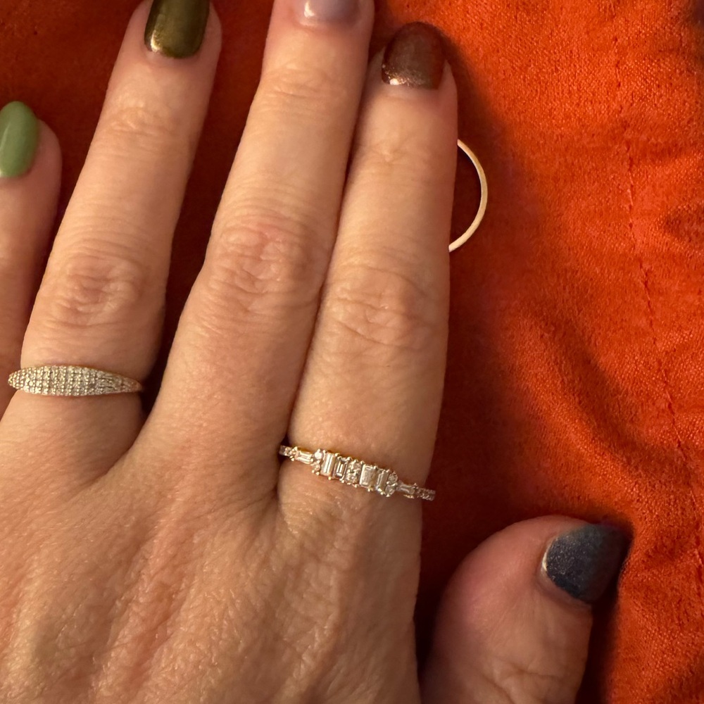 Bony Levy Rose Gold and Diamond Ring